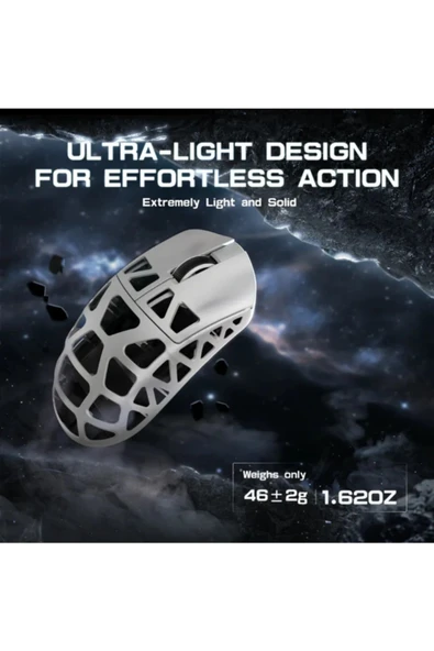 ATAsoft ELEKTRONİK Since 2021 R3 Magnezyum Driverli 8000hz Ultra Hızlı Tepki 26.000DPI Gaming Oyuncu Mouse - 5