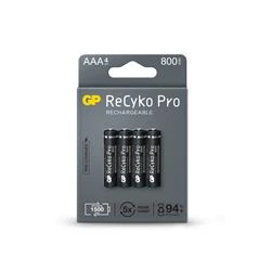 GP AAA 800 mAh Şarjlı İnce Kalem Pil 4'lü Paket Recyko - 3