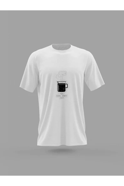 Panorama Ajans Çay Severlere Sıcak Sabah Çayı Baskılı T-shirt