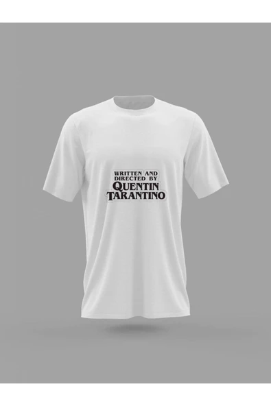 Panorama Ajans Yazan Yöneten Quentin Tarantino Baskılı T-shirt ürün görseli 1