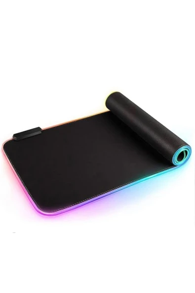 ATAsoft Rgb Led Gaming Mousepad Siyah Kaymaz Su Geçirmez Xl Mousepad 80x30 - 2