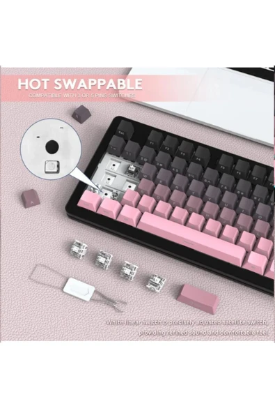 ATAsoft ELEKTRONİK Since 2021 M87 White Switch Mekanik RGB Rapid Trigger E-Sports Profesyonel Gaming Oyuncu Klavye attack shark - 3
