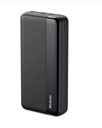 Mcdodo MC-1370 20000 mAh Çift USB Çıkışlı 5V 2.1A LED Göstergeli Siyah Powerbank - 4