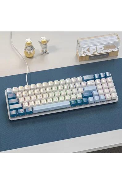 ATAsoft ELEKTRONİK Since 2021 K65 Oyuncu Klavyesi Gaming Mekanik 78 Tuşlu Rainbow Aydınlatmalı Hot-Swapp Usb Tip-c Kablosu - 4