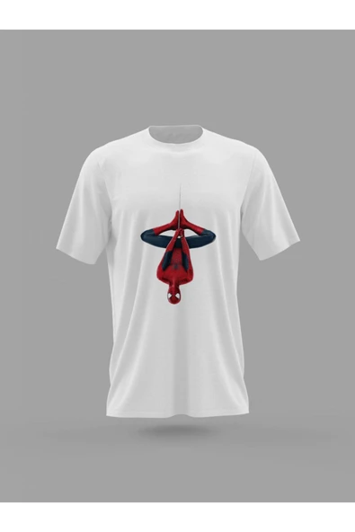 Panorama Ajans Unisex Marvel Karakterleri Spiderman Tasarım Baskılı T-shirt ürün görseli 1