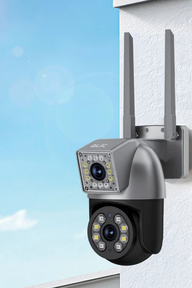 EvimShopping 1080p 4k Ip Kamera Wifi Speed Dome Ptz 2mp Dış Mekan Ip-30 Ev Ofis Bebek Kamera Akıllı Ip Kamera - 3