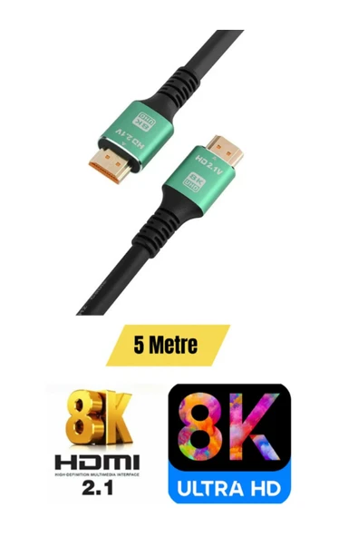 ATAsoft ELEKTRONİK Since 2021 Ultra Yüksek Hızlı 8k Hdmi kablo 4k 144Hz Hdmi Kablosu Hdtv Kablosu - 1