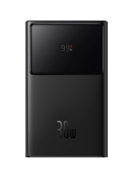 Baseus Star Lord 30 W Siyah 10000 mAh Hızlı Şarj Powerbank ürün görseli 1