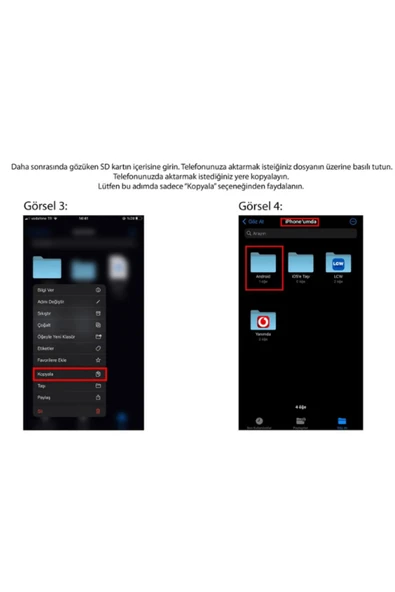 ATAsoft ELEKTRONİK Since 2021 Lightning To Sd Kart Okuyucu Iphone Sd Micro Okuyucu Kablo Adaptör Sd Reader Kablo - Resim 3