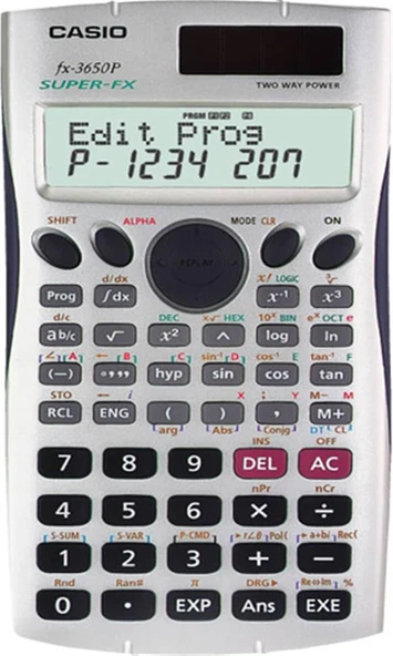 Casio FX-3650P II Bilimsel Fonksiyonlu Hesap Makinesi ürün görseli 1