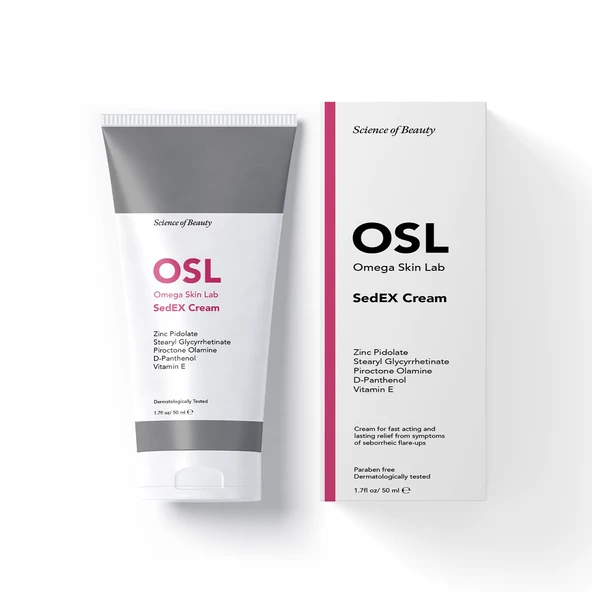OSL Omega Skin Lab Kaşıntı, Pul Pul Dökülme ve Kızarıklık Için Yatıştırıcı Krem - Sedex Cream 50ml - 1