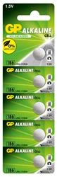 GP GP186-C5 LR43 AG12 Alkalin Düğme Pil 5'li Paket - 2