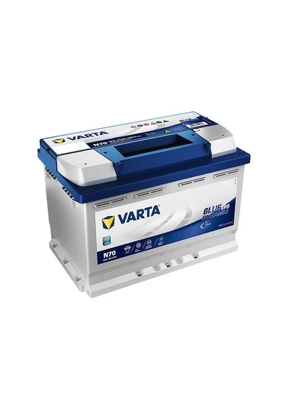 Varta Blue Dynamic N70 Start-Stop EFB 12 V 70 Ah 760 CCA Akü - 2025