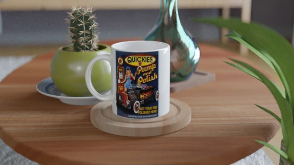 Quickies Pump & Polish Retro Kupa Bardak - 4