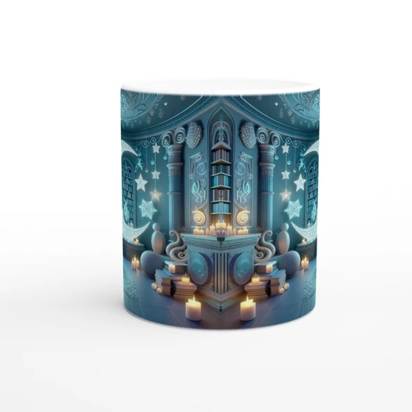 Yengeç Burcu Baskılı Kahve Kupası - Zodyak Kütüpanesi Vs3 - Resim 2