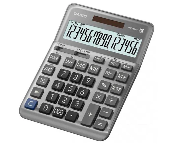 Casio DM-1600F 16 Hane Masa Üstü Hesap Makinesi - 3