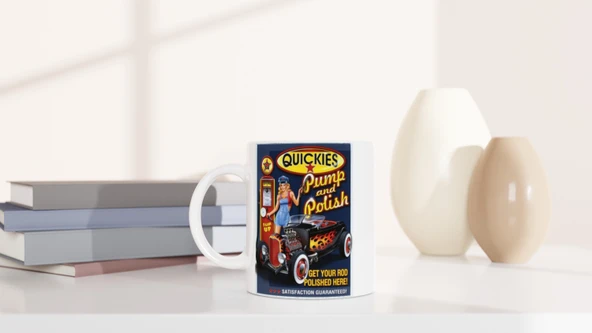 Quickies Pump & Polish Retro Kupa Bardak - 6