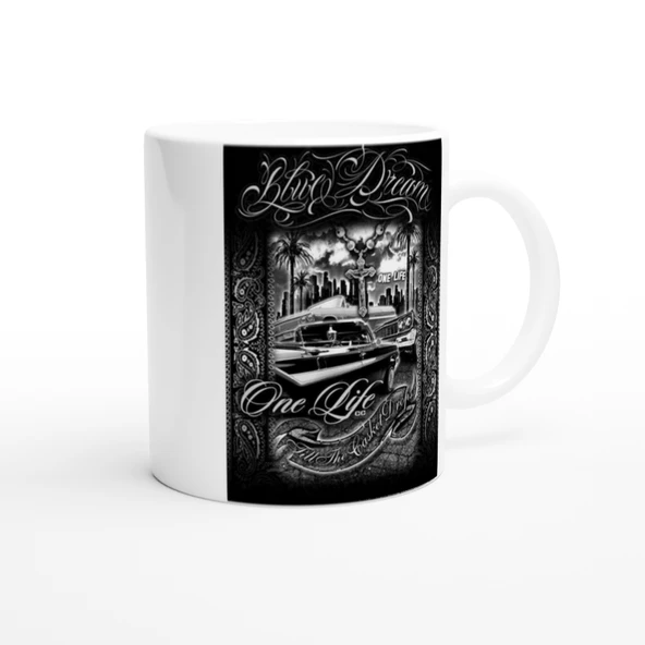 One Life Lowrider Kupa Bardak - Resim 2