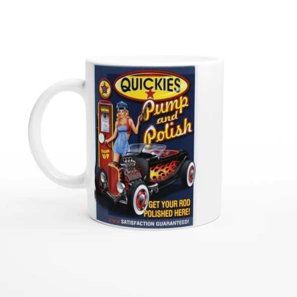 Quickies Pump & Polish Retro Kupa Bardak