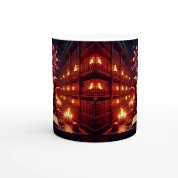 Koç Burcu Baskılı Kahve Kupası - Zodyak Kütüpanesi Vs3 - Resim 2