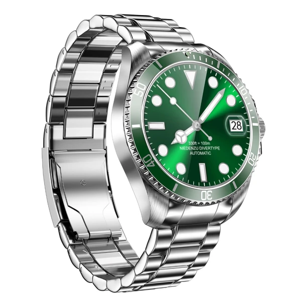 Zcwatch V0525 316L Paslanmaz Çelik, Döner Bezel, Bt Call, Spor Sağlık, IP68 Profesyonel Akıllı Saat - Resim 8