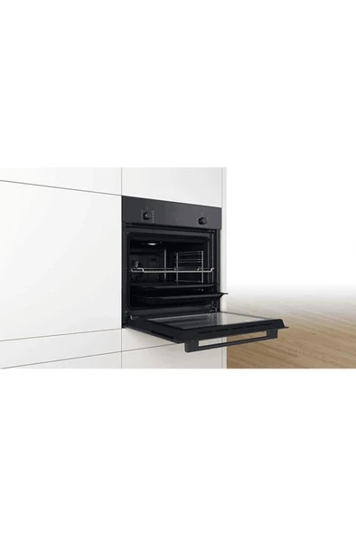 BOSCH HBF512BB1T SİYAH ANKASTRE FIRIN - Resim 3
