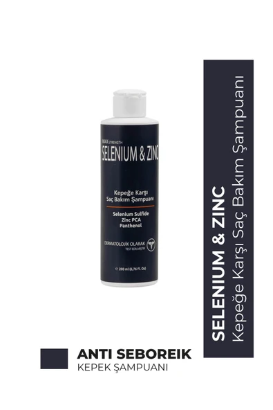 KRCDerma Selenium Zinc Kepeğe Karşı Saç Bakım Şampuanı - 1