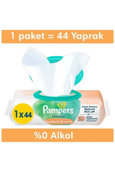 Prima Pampers Islak Havlu Protect& Care Tekli - 1