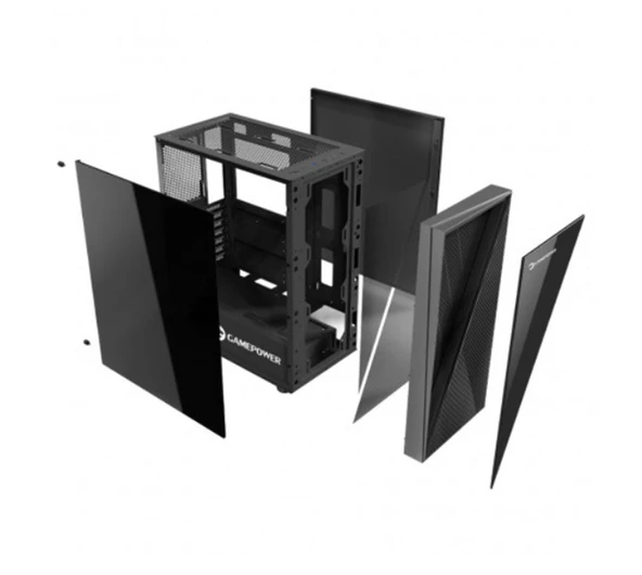 GamePower Ravadin 3X ARGB Gaming Kasa - 6