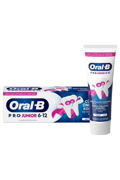 Oral-B Pro Junior Çürük Önleyici Koruma Diş Macunu 75 ml - 2