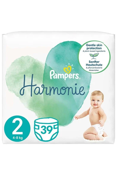 Prima Pampers Harmonie Bebek Bezi İkiz Paket 2 Beden 39’LU - 1