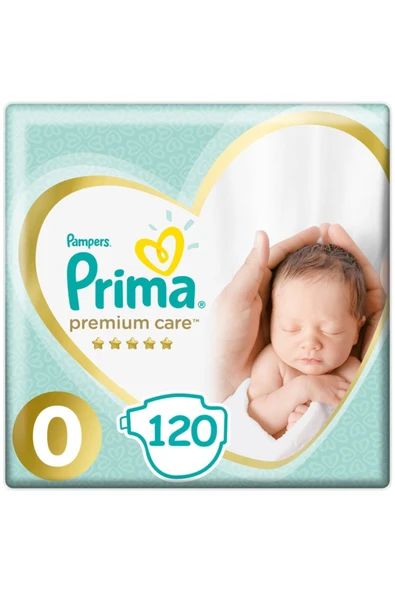 Prima Prematüre Bebek Bezi Yenidoğan 0 Numara 30*4 120 Adet - 1