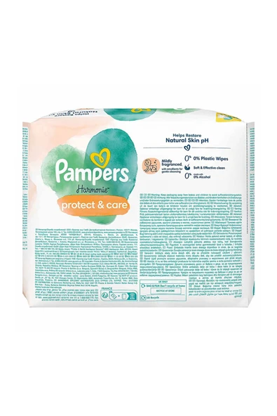 Prima Pampers Islak Havlu Protect& Care 12 Paket 704 Yaprak - 3