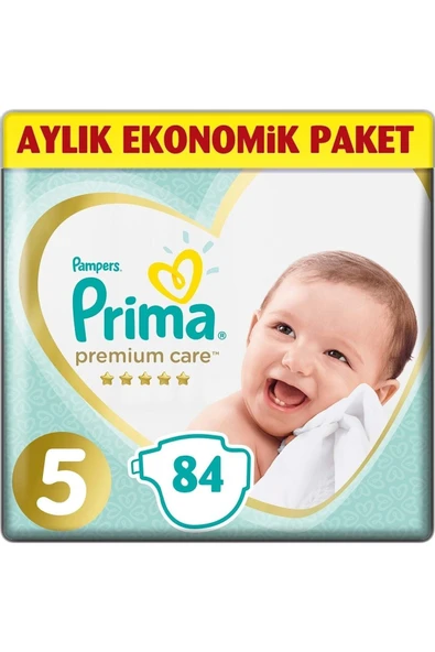 Prima Bebek Bezi Premium Care 5no 84 Adet - 1
