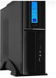 Frisby FC-S6040B USB 300W Matx Slim Tower Kulplu Kasa - Dijital Gösterge - 2