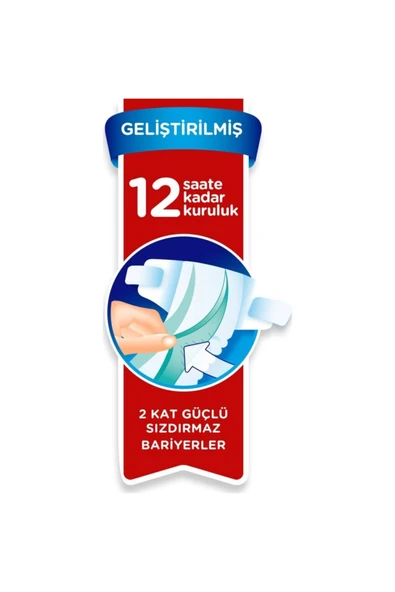Prima Bebek Bezi Aktif Bebek 3 Beden 6-10 Kg 4*62 248 Adet - 3