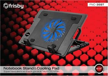 Frisby FNC-35ST Standlı Notebook Soğutucu 1 Port Usb 10"- 17" boyutunda notebooklar için uygundur - 3