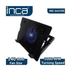 Inca Inc-341FXS Siyah Ergonomik Sessiz Usb Notebook Soğutucu - 2