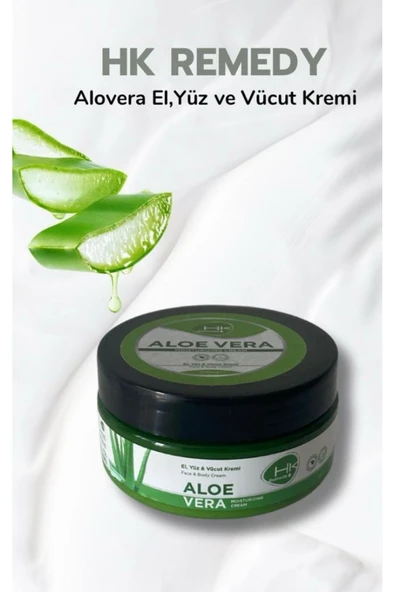 Hk Remedy El, Yüz & Vücut Kremi Aloe Vera 200 ml - 2