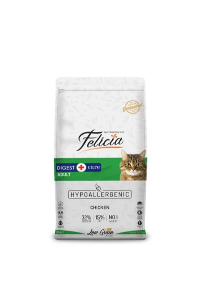 Az Tahıllı Tavuklu Yetişkin Kedi Maması 2 Kg ürün görseli 1