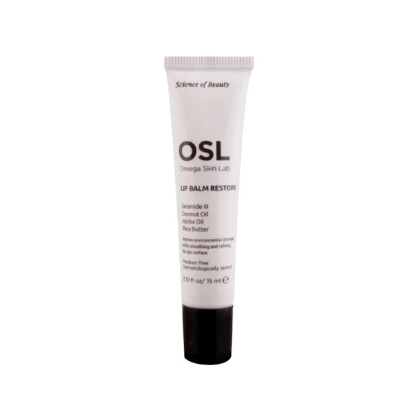 OSL Omega Skin Lab Kuru ve Çatlak Dudaklar Için Dudak Bakım Balmı - Lip Balm Restore 15ml - 1
