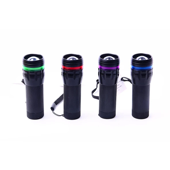 Şeritli Zoom Odaklı El Feneri Bm-310 Tg-53-vice/(1395) 1064 - Resim 2