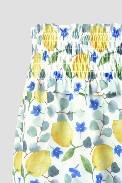 Renkli Lemon Şort Etek - Resim 2