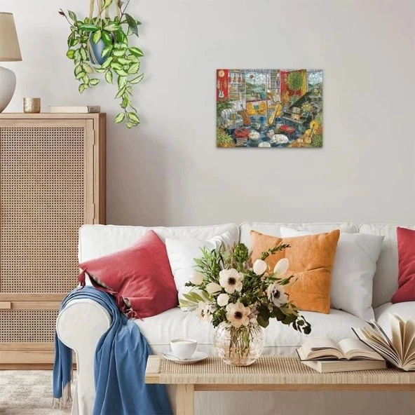 Ravensburger Müzik Odası 500 Parça Yapboz - 16836 - 3