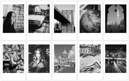 Fujifilm Instax Mini Monokrom Film - 10