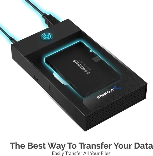 SABRENT USB 3.0 - SATA Harici Sabit Sürücü Lay-Flat Bağlantı İstasyonu - 7