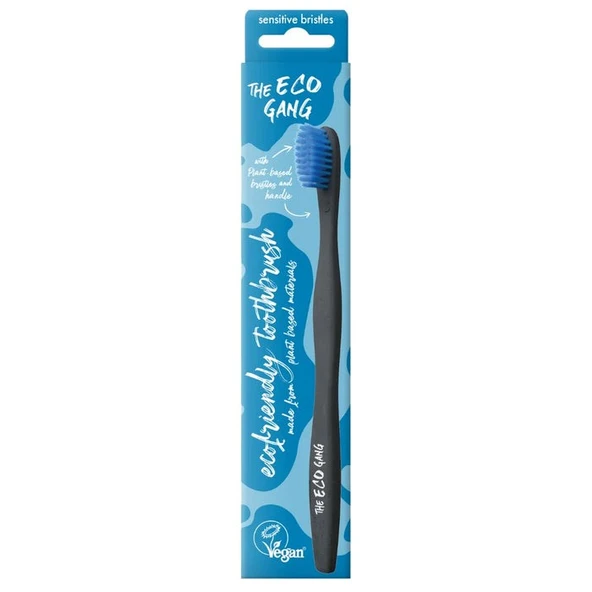The Eco Gang Vegan Hassas Ultra Soft Bitki Bazlı Diş Fırçası Mavi
