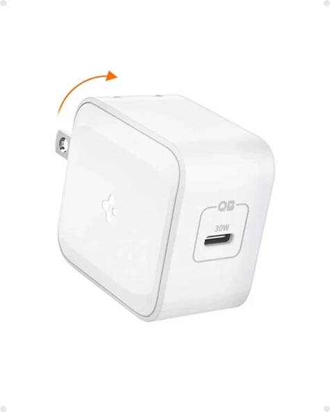 Spigen 100W USB-C Dual Duvar Şarj Cihazı [GaN II] PD 3.0 - 2