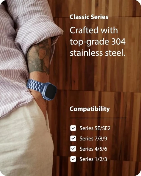 Fullmosa Uyumlu Apple Watch Kordonları - 9