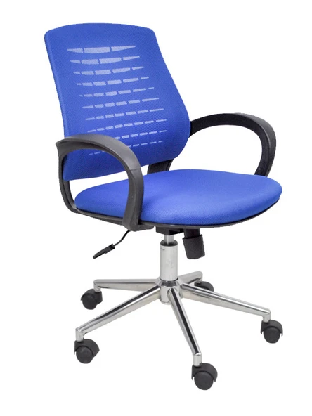 Atlas Metal Ayaklı Fileli Ofis Büro Bilgisayar Çalışma Koltuğu Sandalyesi - 7